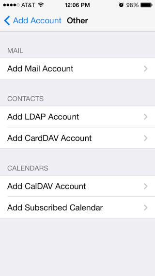 Iphone iOS 7.0 setup instructional image 5