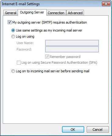 outlook 2003 setup instructional image 6